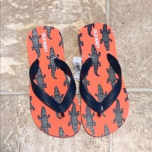 **Last chance** NWT Old Navy Kids' Orange Flip Flops